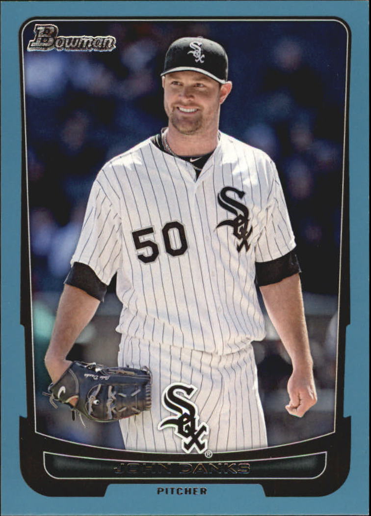 2012 Bowman Blue #25 John Danks