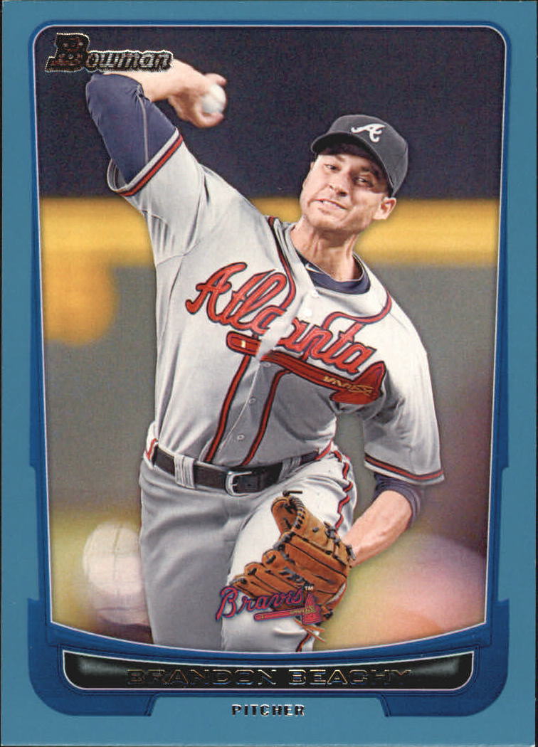 Carte parallele Bowman Baseball 2012 "Main Set Blue" - Foto 12 di 61