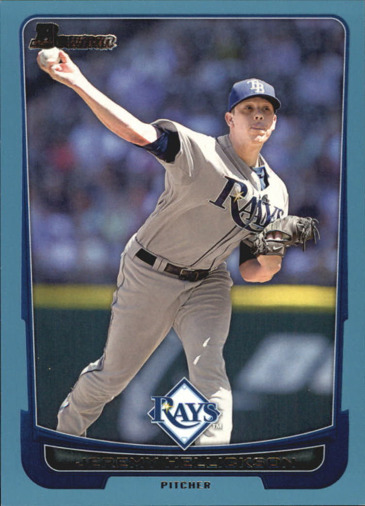 2012 Bowman Blue #29 Jeremy Hellickson
