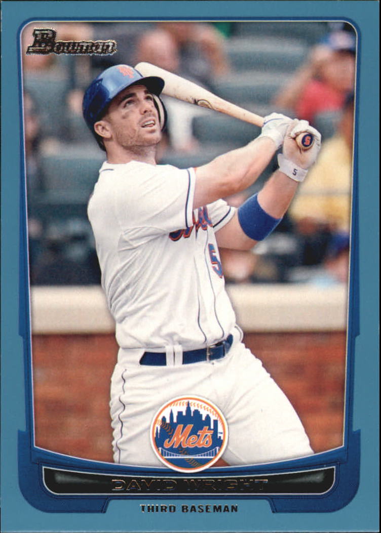 2012 Bowman Blue #86 David Wright