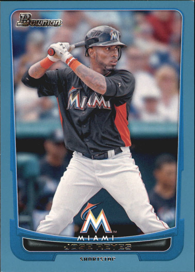 Carte parallele Bowman Baseball 2012 "Main Set Blue" - Foto 26 di 61