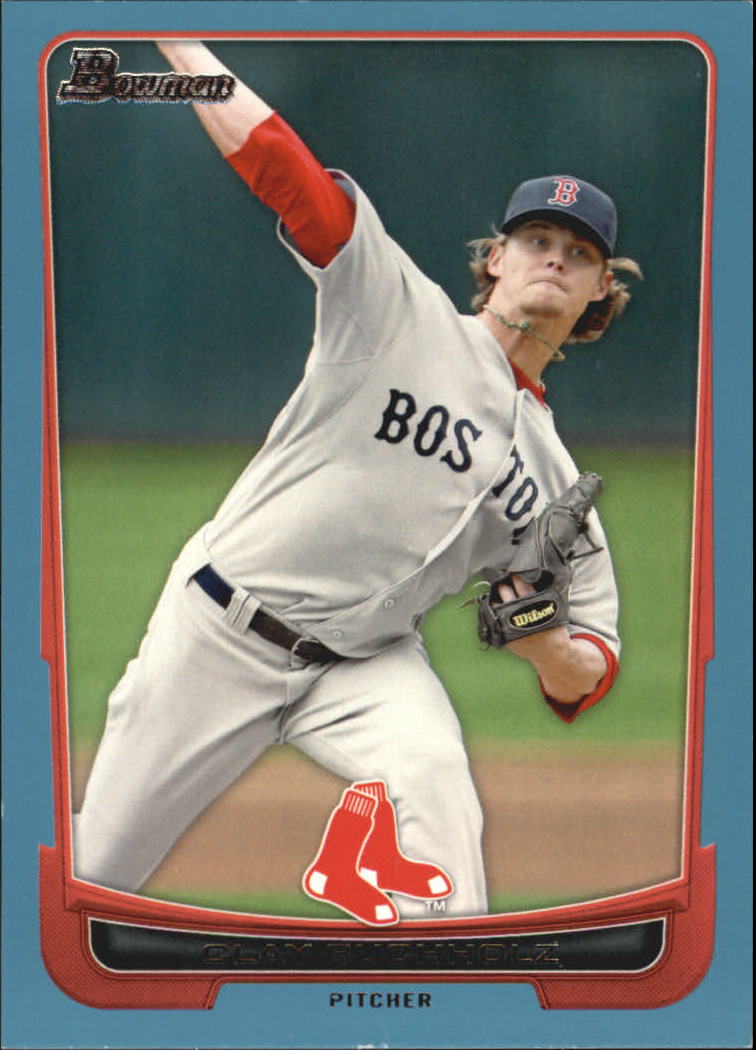 Carte parallele Bowman Baseball 2012 "Main Set Blue" - Foto 28 di 61