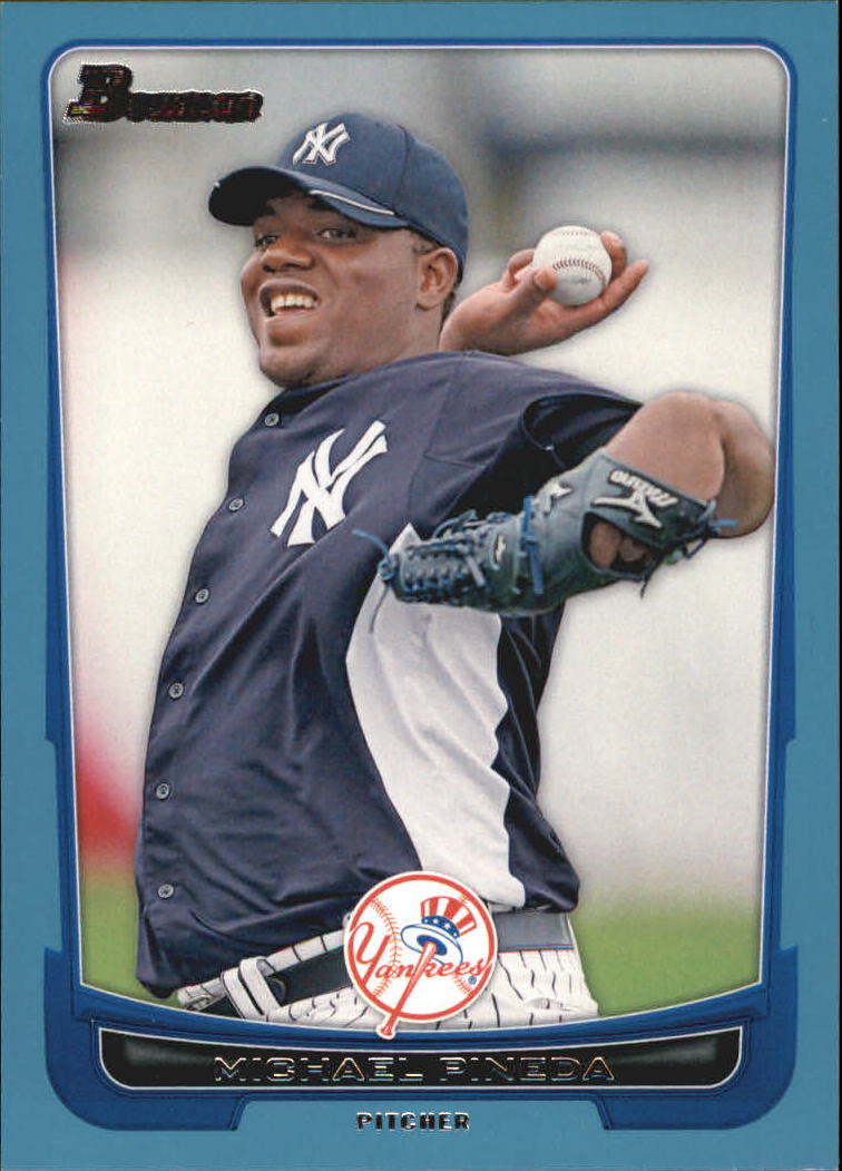 Carte parallele Bowman Baseball 2012 "Main Set Blue" - Foto 32 di 61