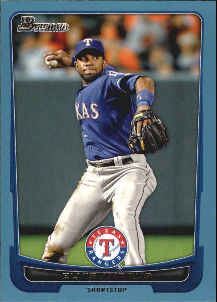 Carte parallele Bowman Baseball 2012 "Main Set Blue" - Foto 44 di 61