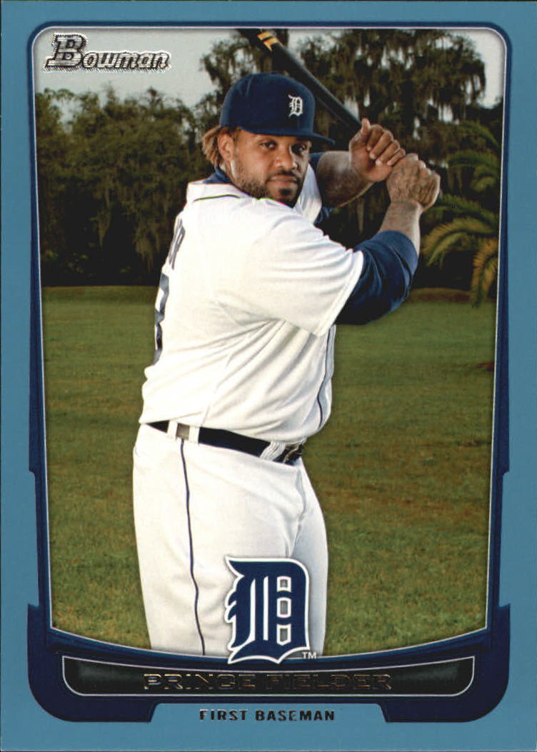 Carte parallele Bowman Baseball 2012 "Main Set Blue" - Foto 48 di 61