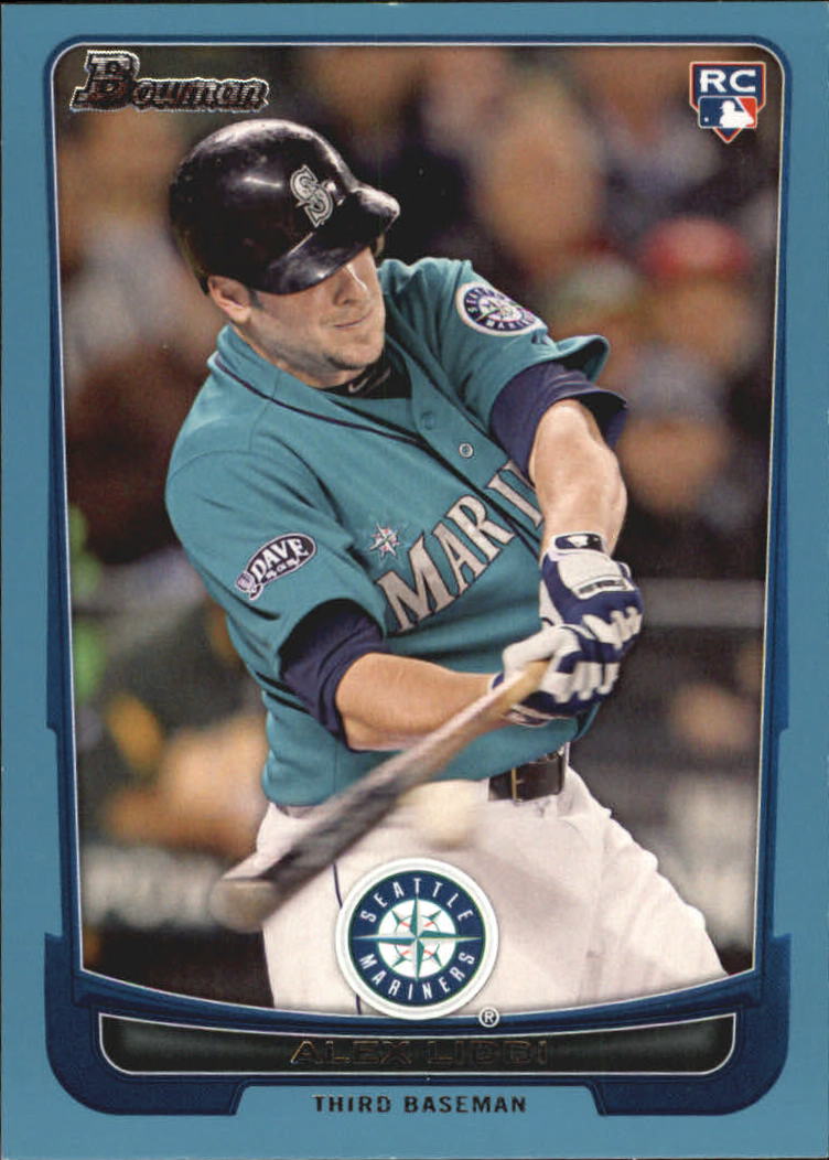 Carte parallele Bowman Baseball 2012 "Main Set Blue" - Foto 52 di 61