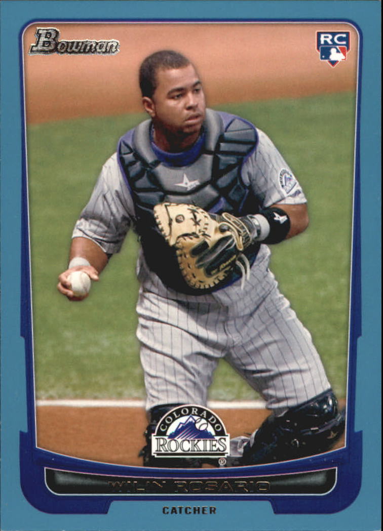 Carte parallele Bowman Baseball 2012 "Main Set Blue" - Foto 60 di 61