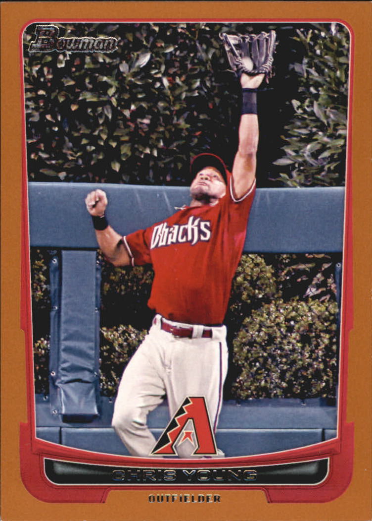 Carte parallele Bowman Baseball 2012 "Main Set Orange" - Foto 4 di 25