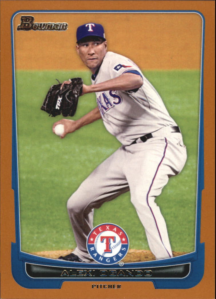 Carte parallele Bowman Baseball 2012 "Main Set Orange" - Foto 10 di 25