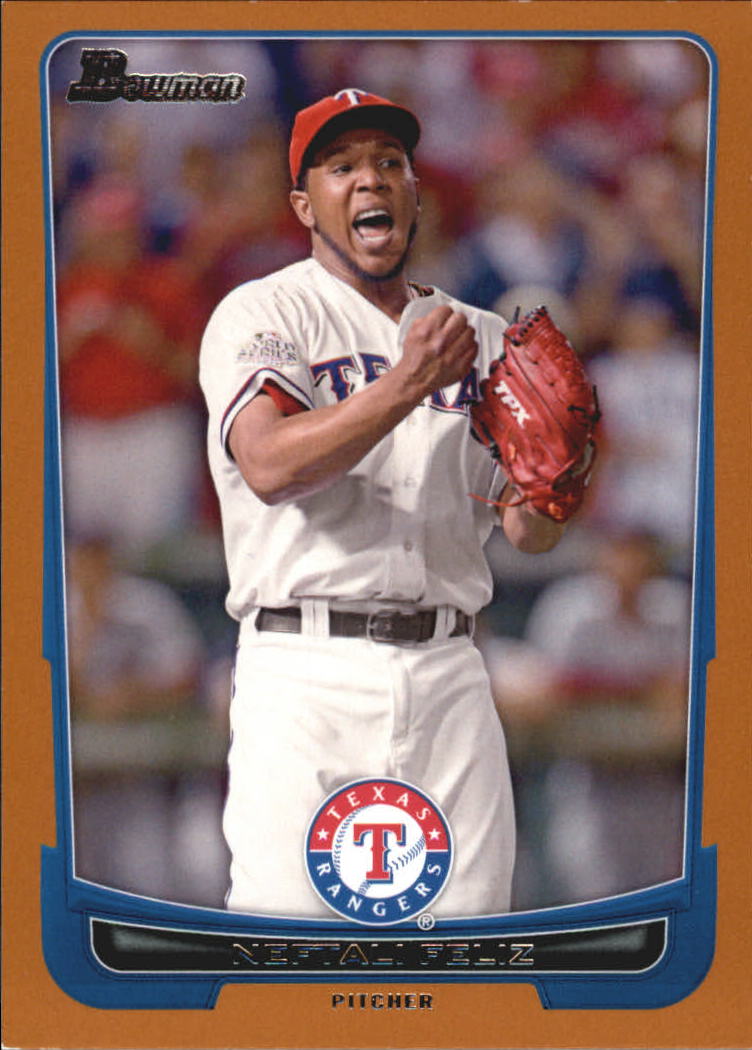 Carte parallele Bowman Baseball 2012 "Main Set Orange" - Foto 14 di 25