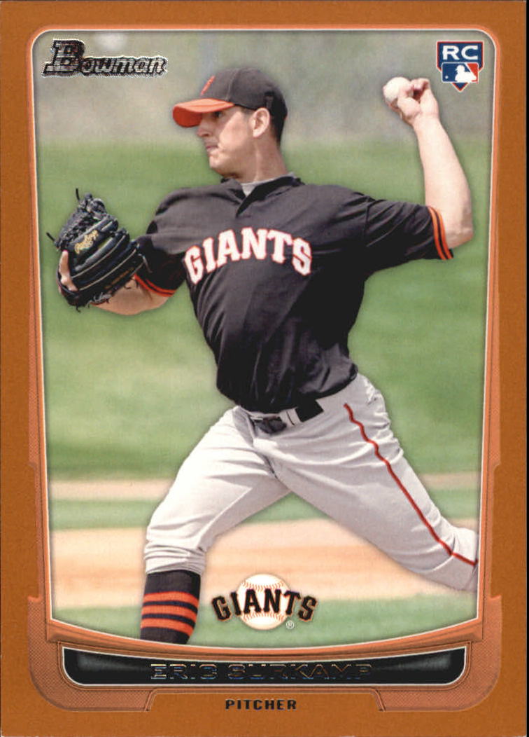 Carte parallele Bowman Baseball 2012 "Main Set Orange" - Foto 20 di 25