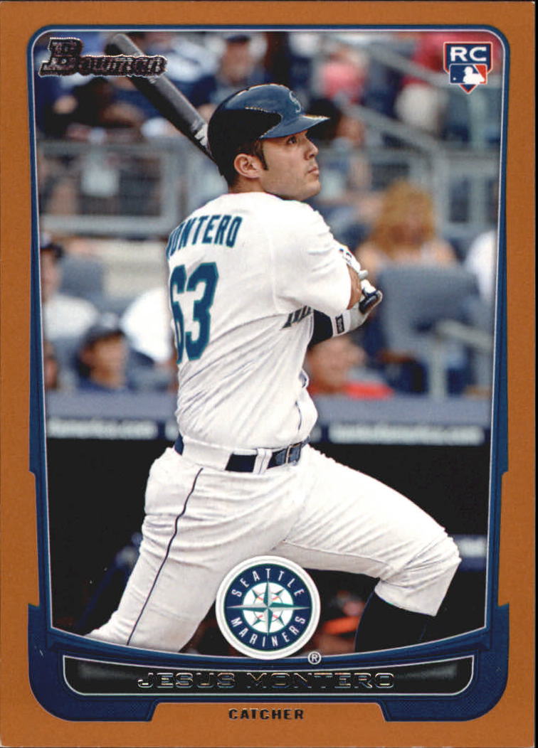 Carte parallele Bowman Baseball 2012 "Main Set Orange" - Foto 24 di 25