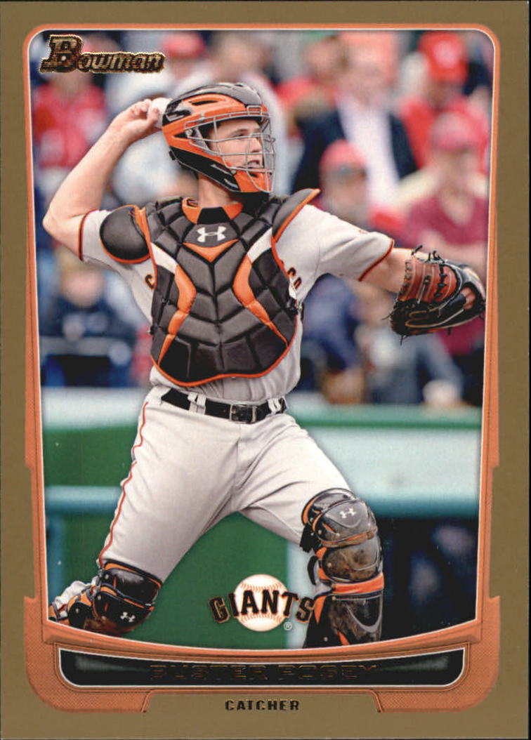 B6974- 2012 Bowman Gold Baseball Card # S 1-220 -du Pick- 15 + Gratis US Schiff - Bild 324 von 436