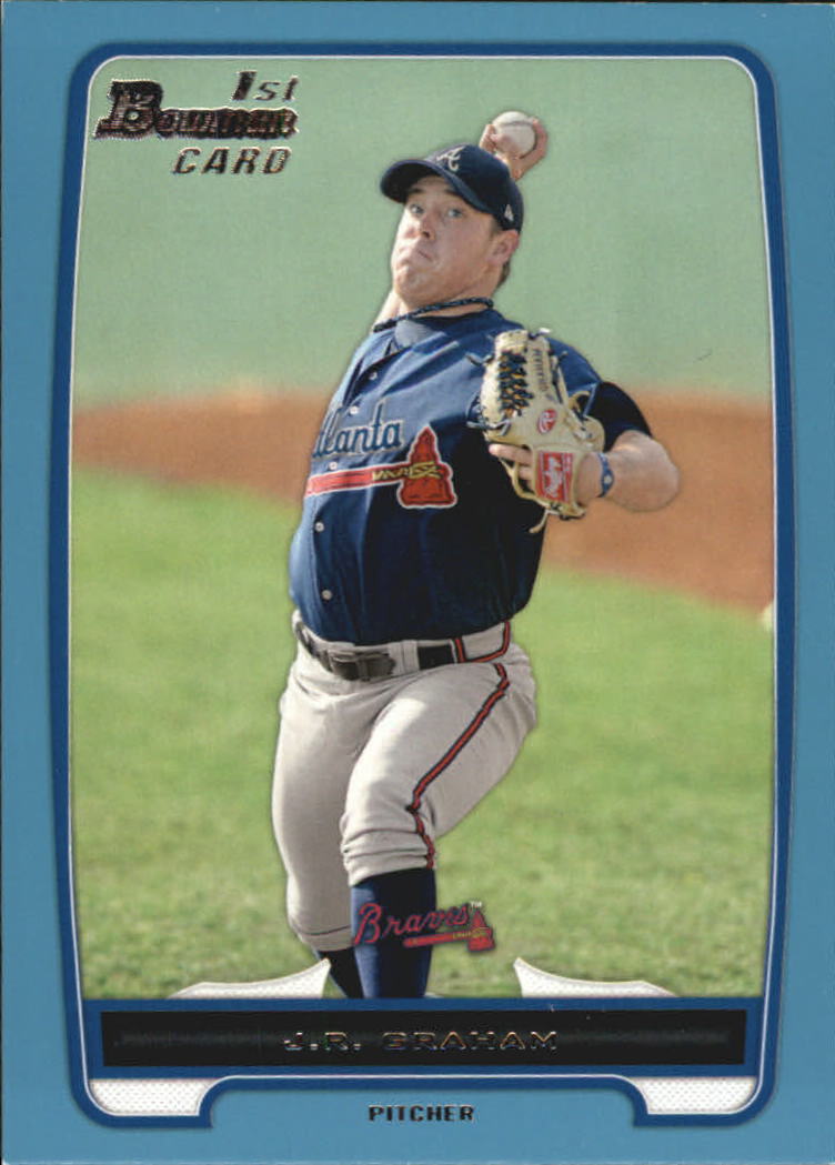 Tarjetas paralelas de béisbol Bowman 2012 "Prospects Blue" insertadas - Imagen 12 de 47