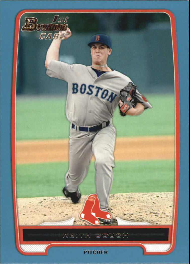 Tarjetas paralelas de béisbol Bowman 2012 "Prospects Blue" insertadas - Imagen 14 de 47