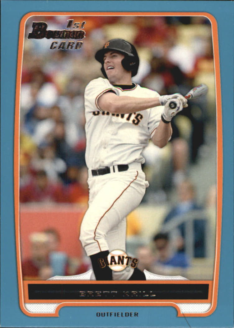 Tarjetas paralelas de béisbol Bowman 2012 "Prospects Blue" insertadas - Imagen 22 de 47