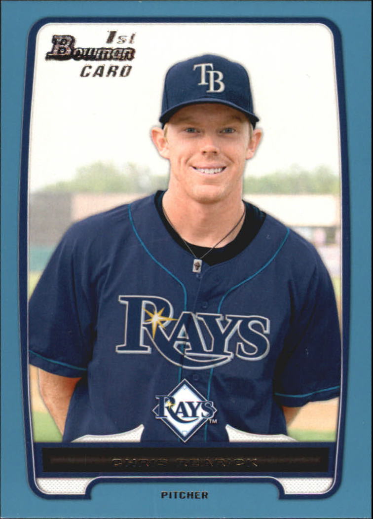Tarjetas paralelas de béisbol Bowman 2012 "Prospects Blue" insertadas - Imagen 24 de 47