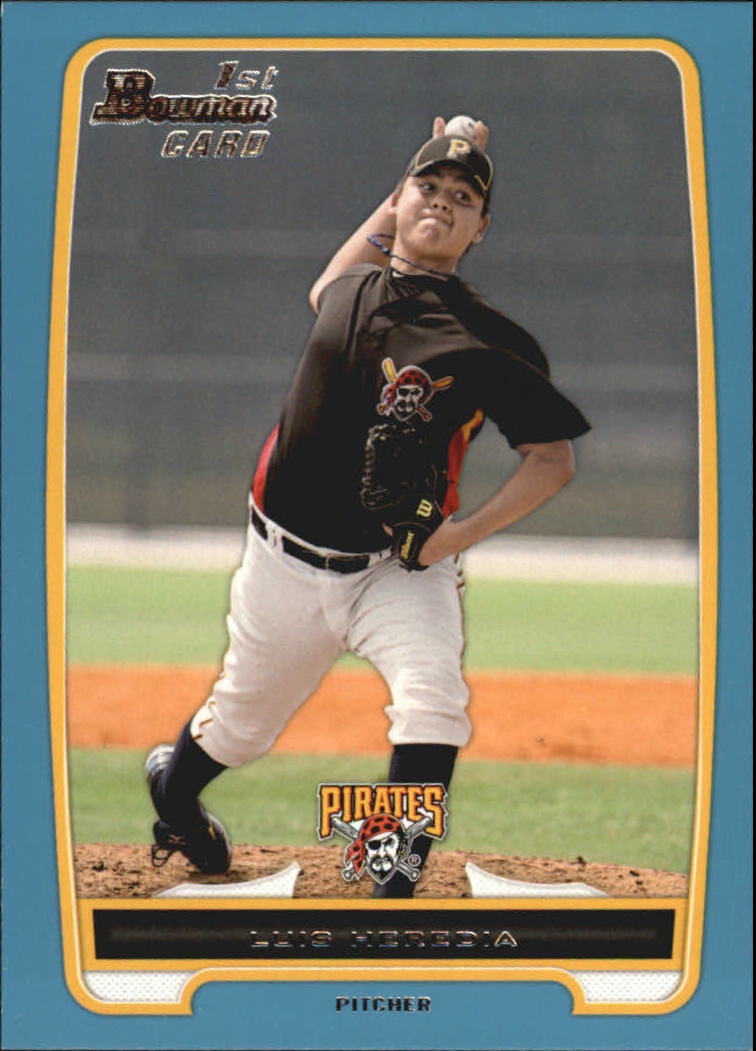 Tarjetas paralelas de béisbol Bowman 2012 "Prospects Blue" insertadas - Imagen 32 de 47
