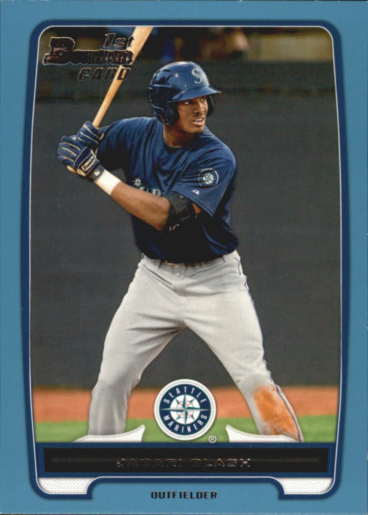 Tarjetas paralelas de béisbol Bowman 2012 "Prospects Blue" insertadas - Imagen 34 de 47