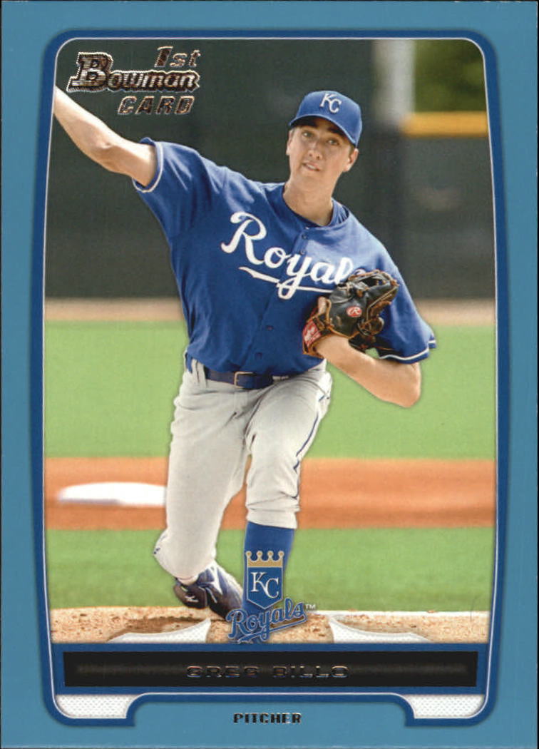 Tarjetas paralelas de béisbol Bowman 2012 "Prospects Blue" insertadas - Imagen 42 de 47