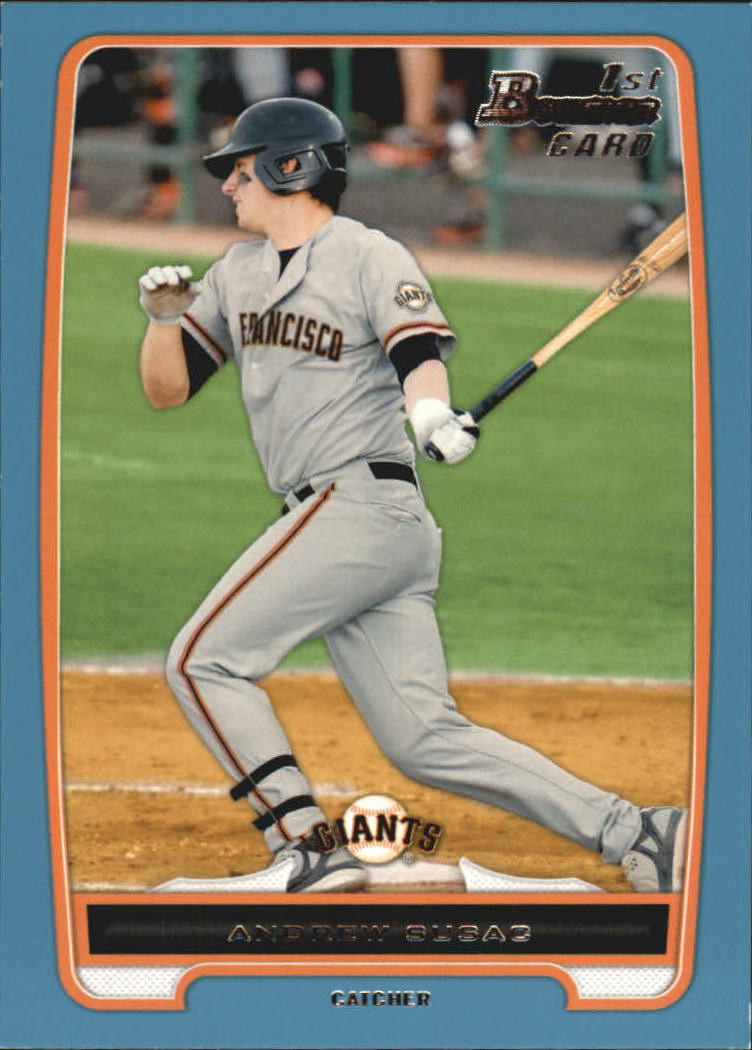 Tarjetas paralelas de béisbol Bowman 2012 "Prospects Blue" insertadas - Imagen 44 de 47