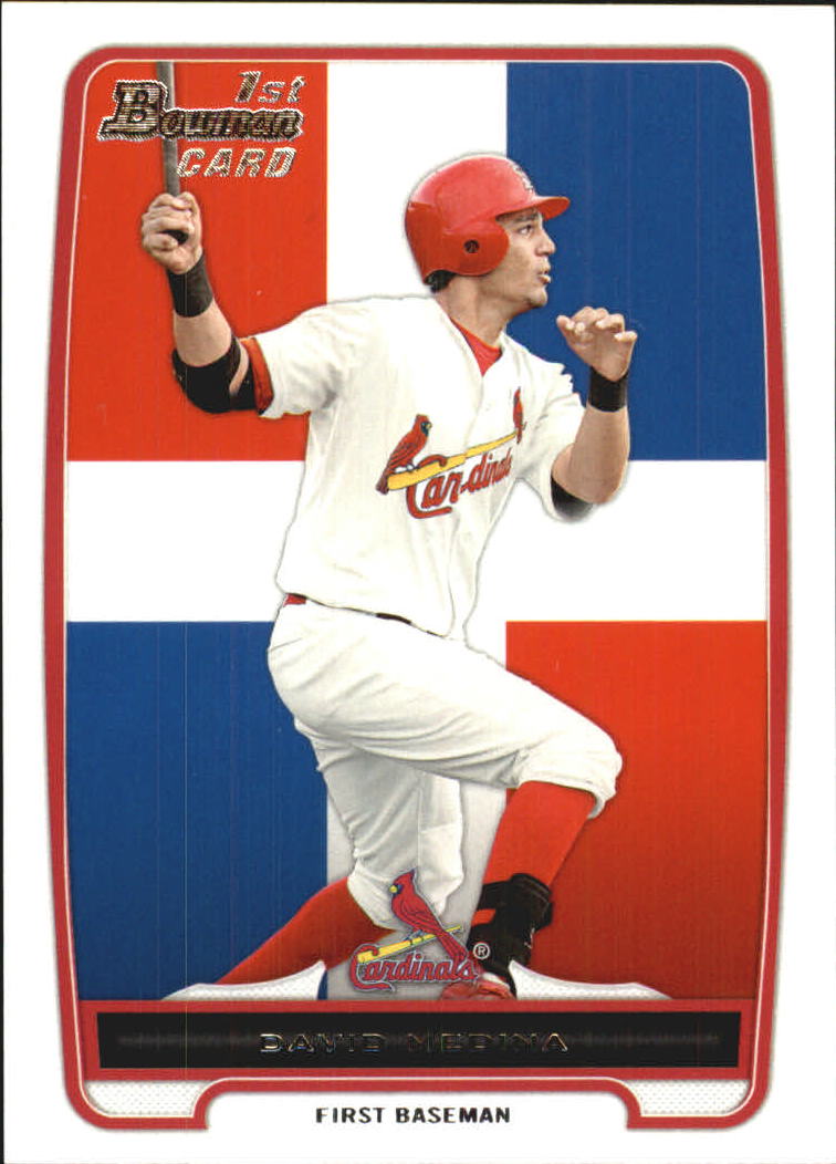 2012 Bowman Baseball "Prospects International" Insert Parallel Cards - Picture 7 of 17
