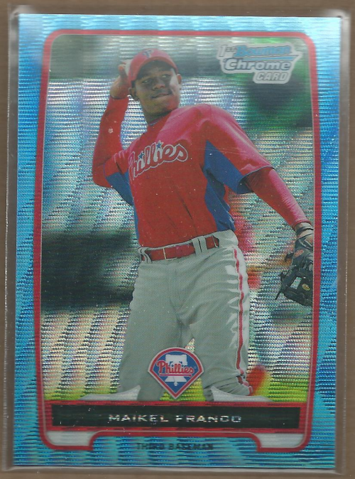 B2642- 2012 Bowman Chrome Prospects Blue Wave BB -You Pick- 15+ FREE US SHIP - Picture 3 of 153