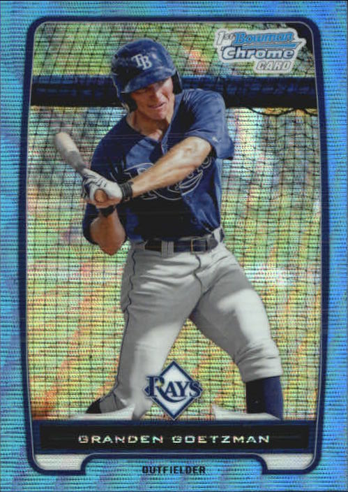 B2642- 2012 Bowman Chrome Prospects Blue Wave BB -You Pick- 15+ FREE US SHIP - Picture 4 of 153