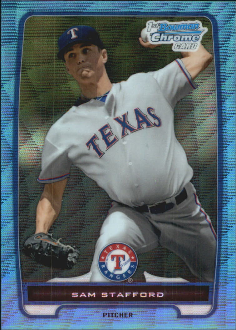 B2642- 2012 Bowman Chrome Prospects Blue Wave BB -You Pick- 15+ FREE US SHIP - Picture 7 of 153