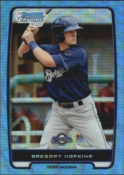 B2642- 2012 Bowman Chrome Prospects Blue Wave BB -You Pick- 15+ FREE US SHIP - Picture 36 of 153