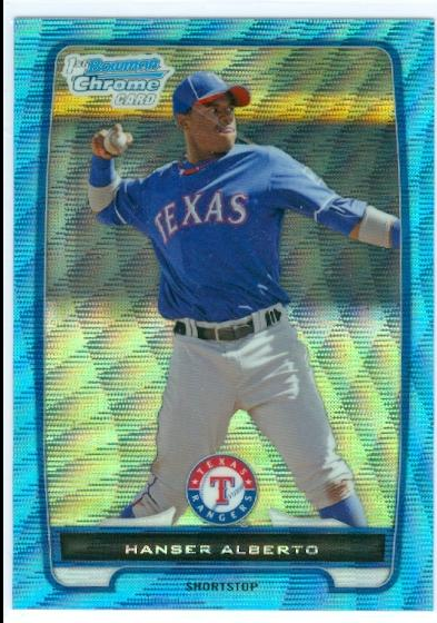 B2642- 2012 Bowman Chrome Prospects Blue Wave BB -You Pick- 15+ FREE US SHIP - Picture 42 of 153