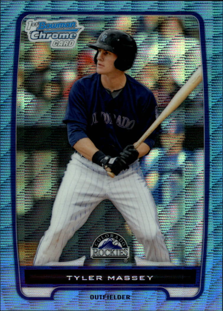 B2642- 2012 Bowman Chrome Prospects Blue Wave BB -You Pick- 15+ FREE US SHIP - Picture 43 of 153
