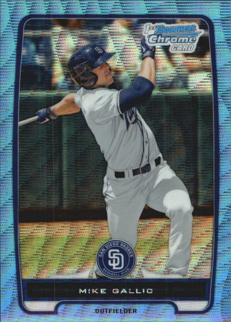 B2642- 2012 Bowman Chrome Prospects Blue Wave BB -You Pick- 15+ FREE US SHIP - Picture 55 of 153