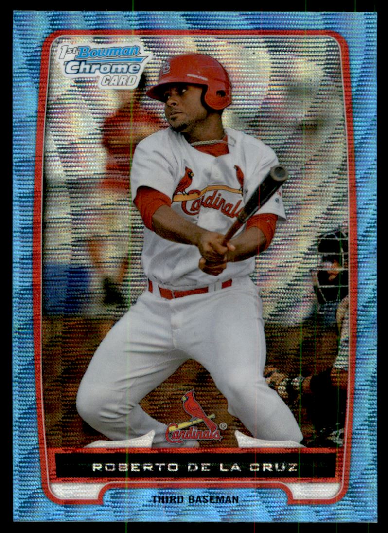B2642- 2012 Bowman Chrome Prospects Blue Wave BB -You Pick- 15+ FREE US SHIP - Picture 61 of 153