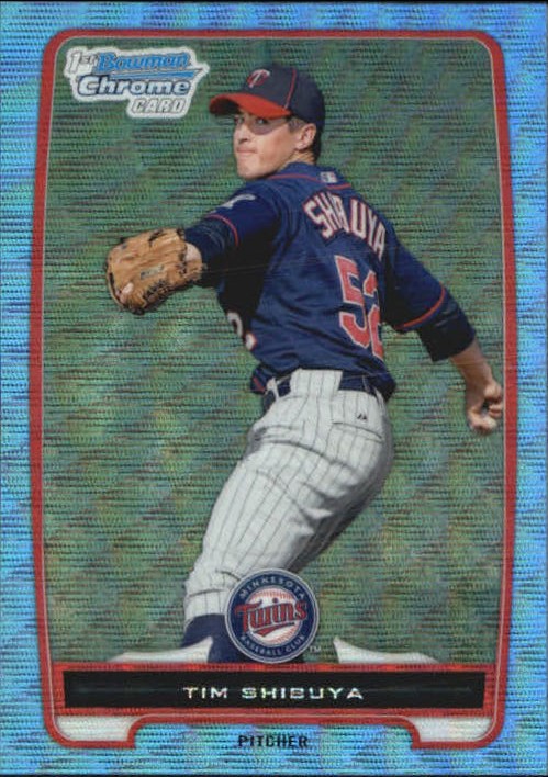 B2642- 2012 Bowman Chrome Prospects Blue Wave BB -You Pick- 15+ FREE US SHIP - Picture 75 of 153