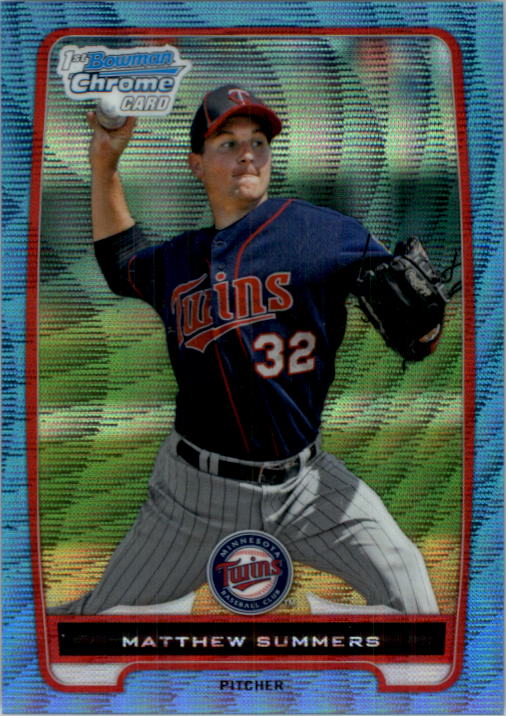 B2642- 2012 Bowman Chrome Prospects Blue Wave BB -You Pick- 15+ FREE US SHIP - Picture 86 of 153