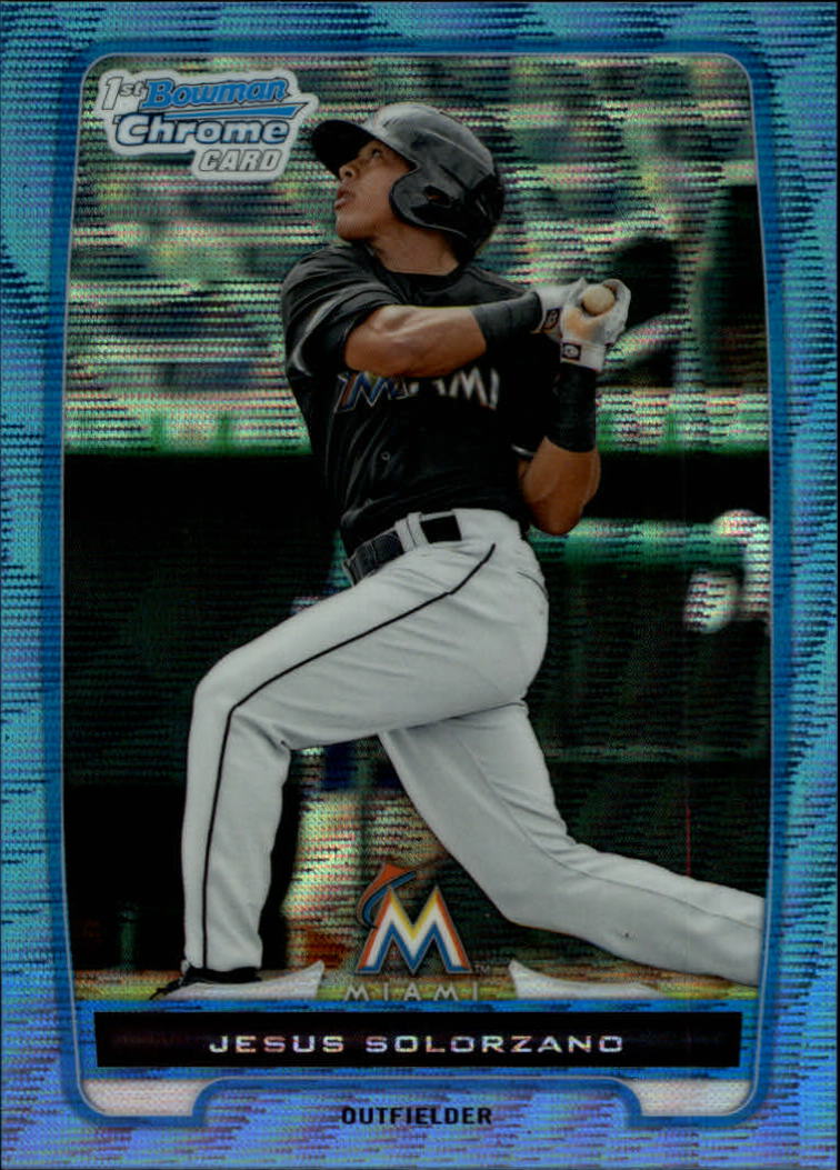B2642- 2012 Bowman Chrome Prospects Blue Wave BB -You Pick- 15+ FREE US SHIP - Picture 95 of 153