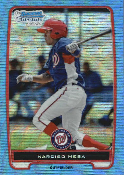 B2642- 2012 Bowman Chrome Prospects Blue Wave BB -You Pick- 15+ FREE US SHIP - Picture 97 of 153