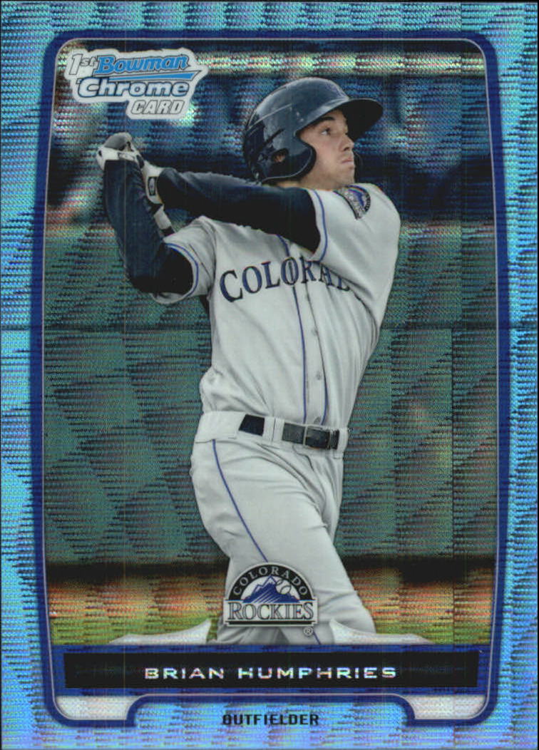 B2642- 2012 Bowman Chrome Prospects Blue Wave BB -You Pick- 15+ FREE US SHIP - Picture 98 of 153