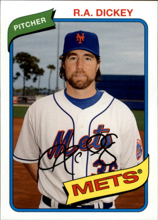 2012 Topps Archives #148 R.A. Dickey