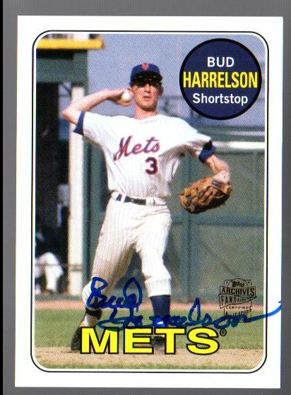 2012 Topps Archives Autographs #BH Bud Harrelson