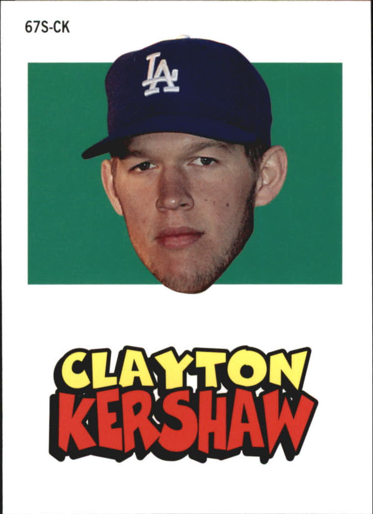 2012 Topps Archives Stickers #CK Clayton Kershaw