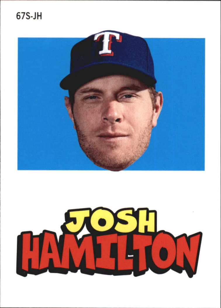 2012 Topps Archives Stickers #JH Josh Hamilton