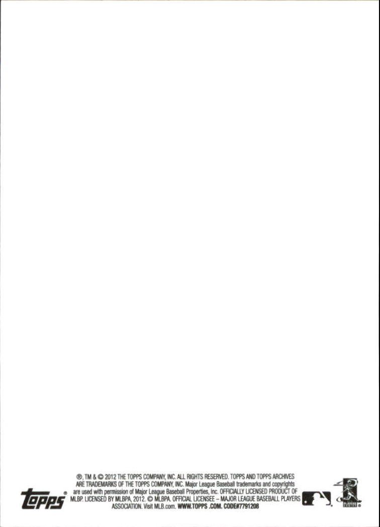 A9294- 2012 Topps Archive BB Karten 1-240 + Einsätze -du Pick- 15 + Gratis US - Bild 264 von 264