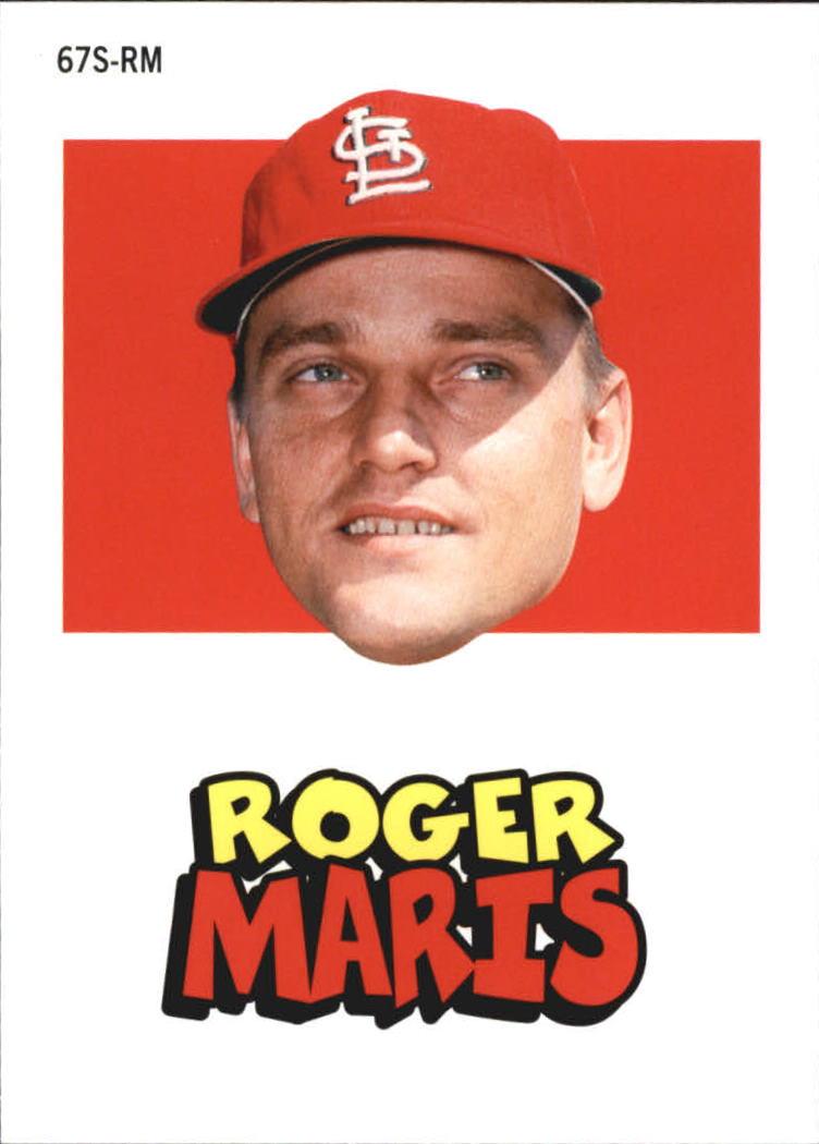 2012 Topps Archives Stickers #RM Roger Maris