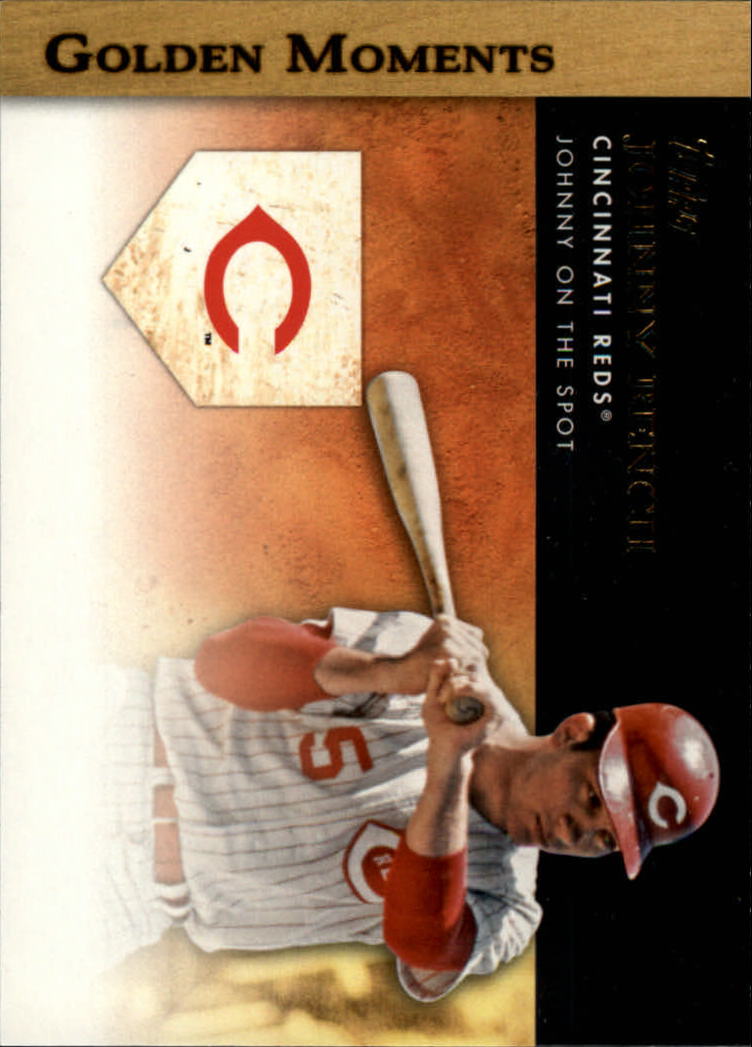 2012 Topps Golden Moments Series 2 #GM5 Johnny Bench