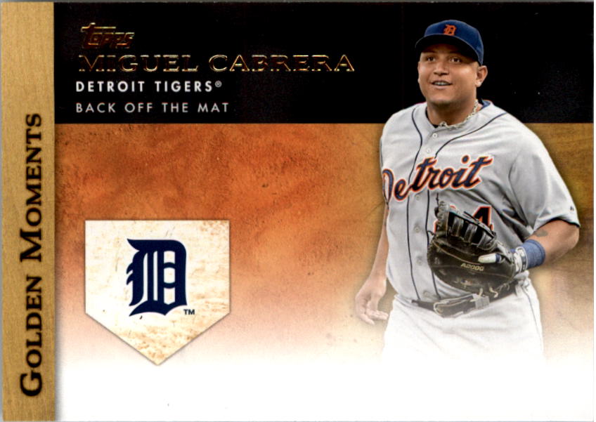 2012 Topps Golden Moments Series 2 #GM45 Miguel Cabrera