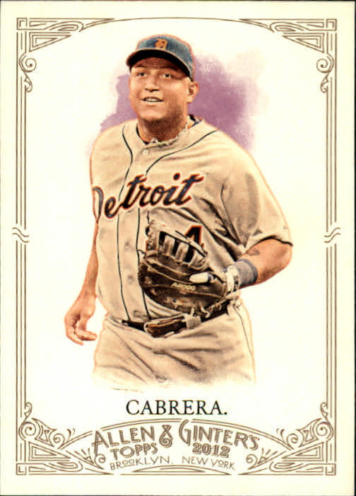 2012 Topps Allen and Ginter #3 Miguel Cabrera