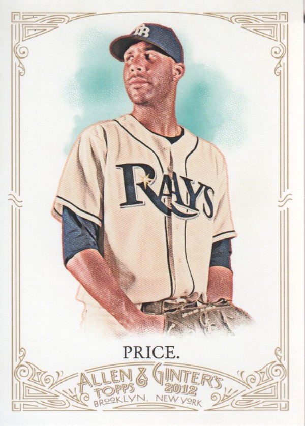 2012 Topps Allen and Ginter #5 David Price