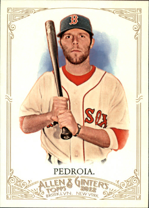 2012 Topps Allen and Ginter #10 Dustin Pedroia